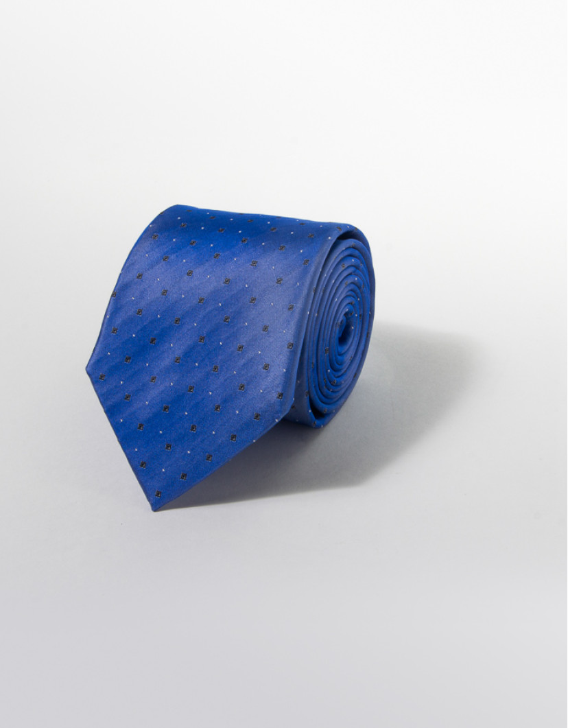 Patrick Hellmann Collection Royal Blue Tie 100% Silk image